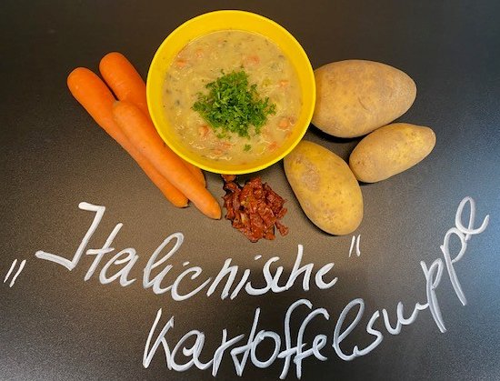Italienische Kartoffelsuppe