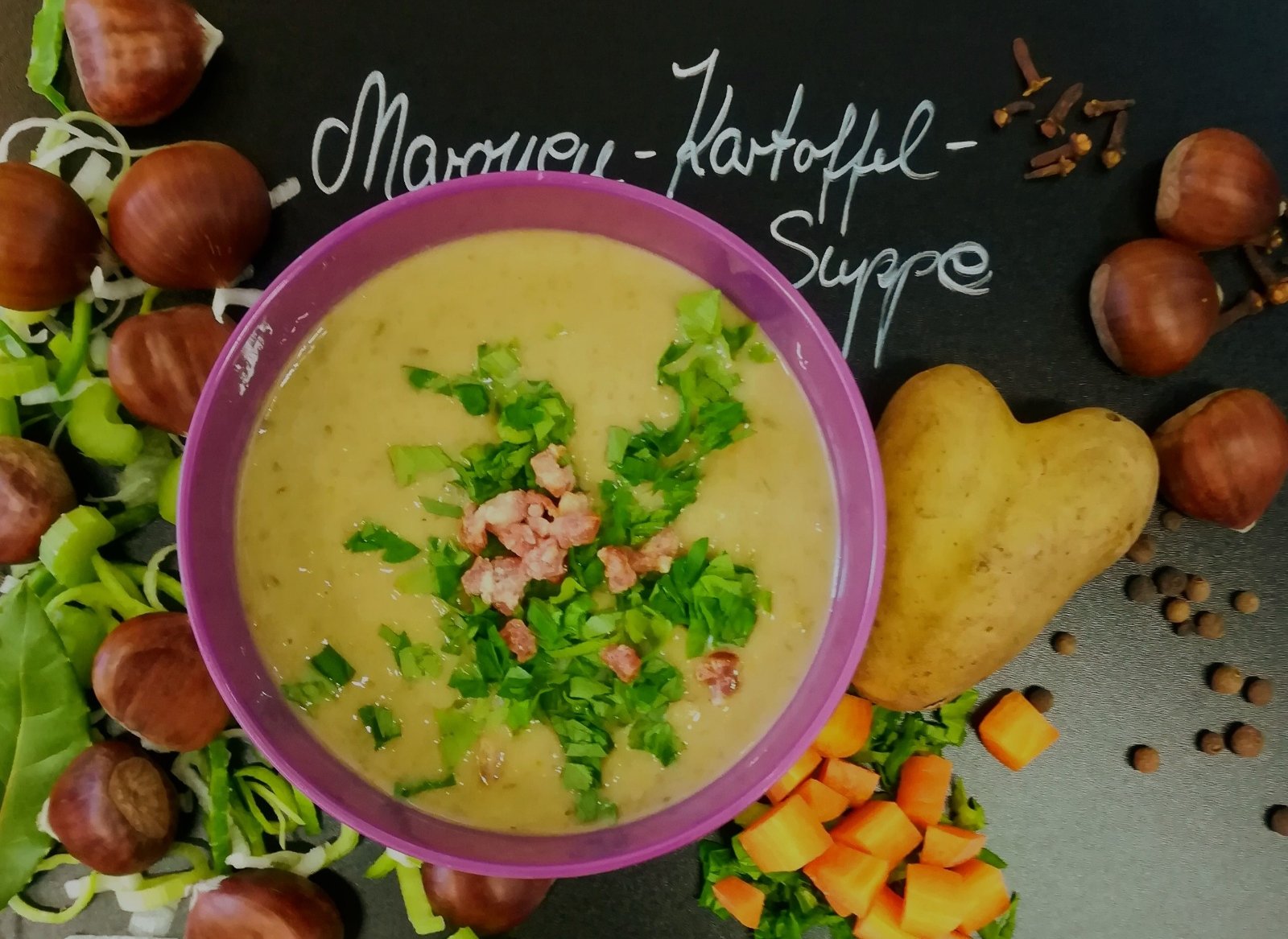 Maronen-Kartoffelsuppe