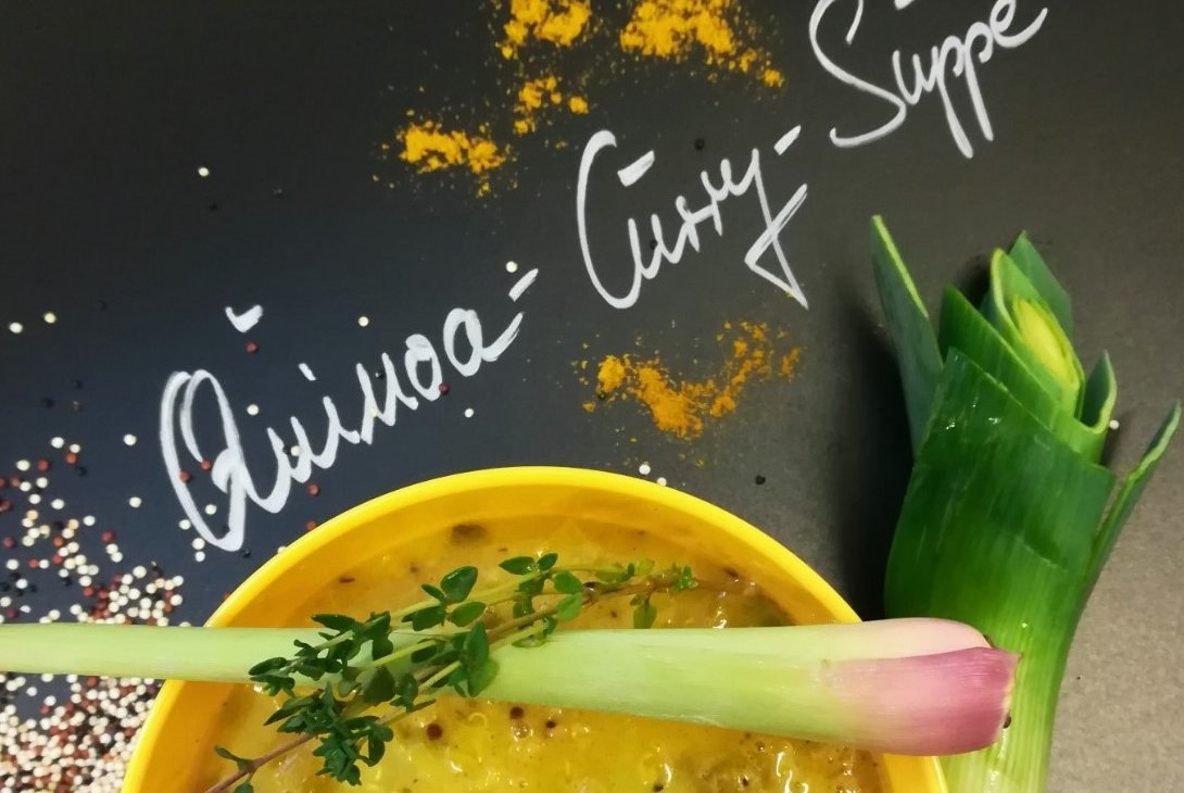 Quinoa Curry Suppe
